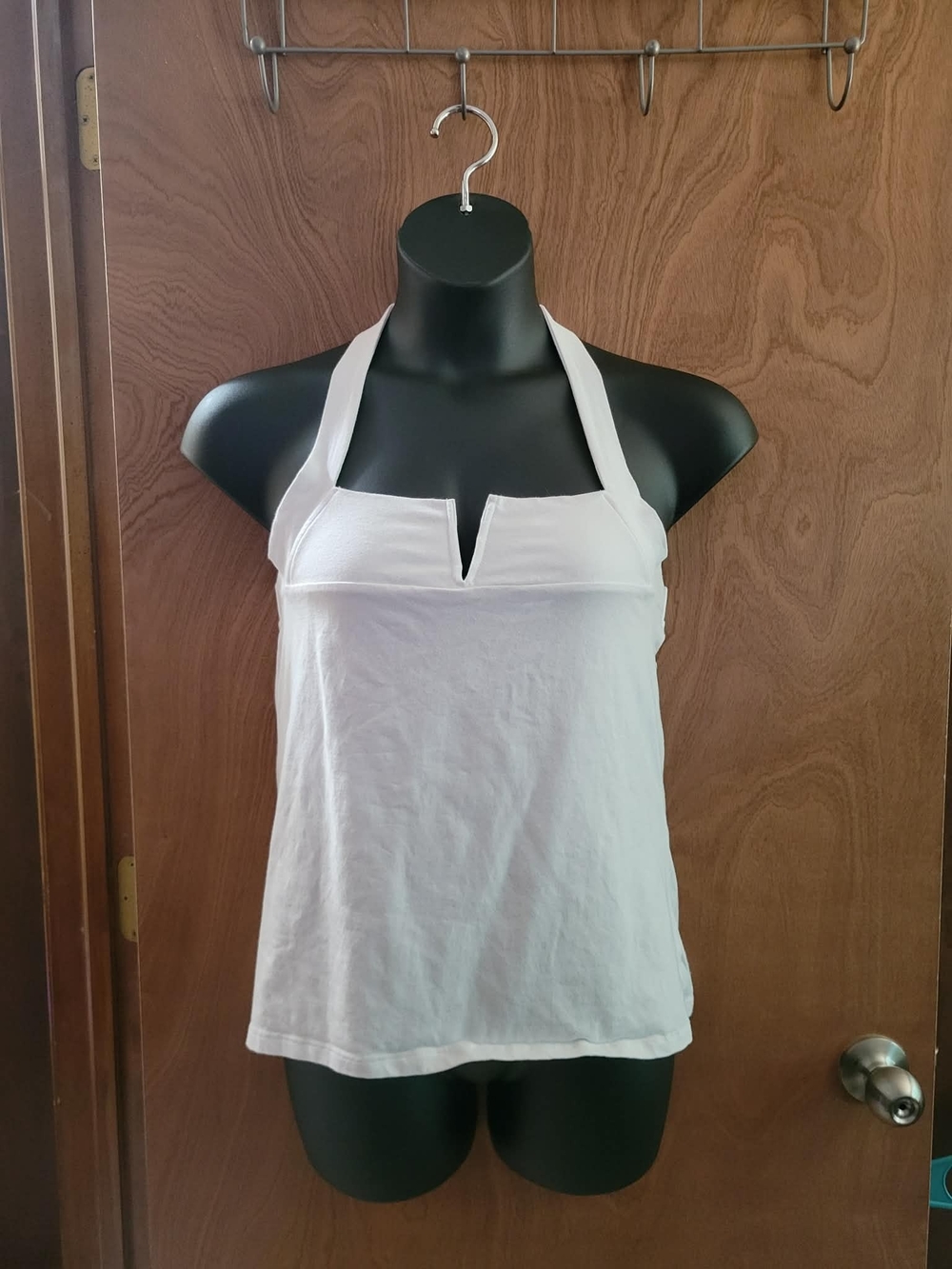 torrid White Halter V-Notch Camisole